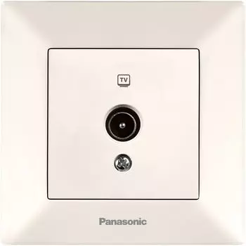 Розетка TV PANASONIC Arkedia, бежевый, в сборе (WMTC04542BG-RU)