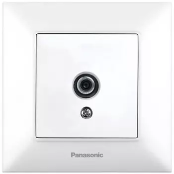 Розетка TV PANASONIC Arkedia Slim, белый, в сборе (WNTC04512WH-RU)