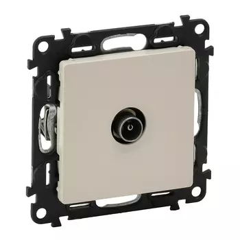 Розетка TV+RD(FM) Legrand Valena Life, слоновая кость, оконечная, без рамки (753560)