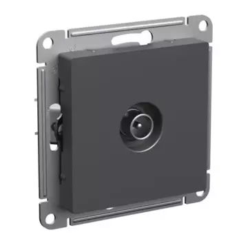 Розетка TV Schneider Electric AtlasDesign, базальт, механизм без рамки (ATN001491)