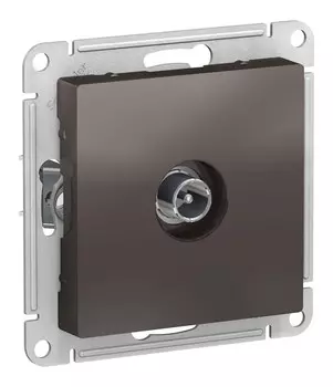 Розетка TV Schneider Electric AtlasDesign, мокко, оконечная, без рамки (ATN000691)