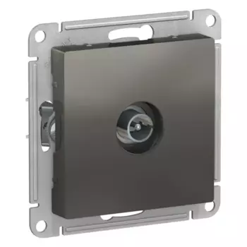 Розетка TV Schneider Electric AtlasDesign, сталь, механизм без рамки (ATN000993)