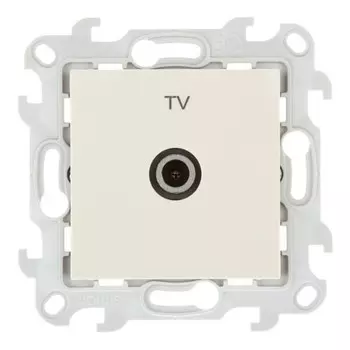 Розетка TV Simon, слоновая кость, IP20 (2450477-031)