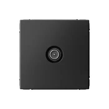 Розетка TV Systeme Electric ArtGallery, базальт, оконечная (GAL001491)