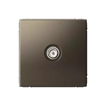 Розетка TV Systeme Electric ArtGallery, мокко, оконечная (GAL000691)