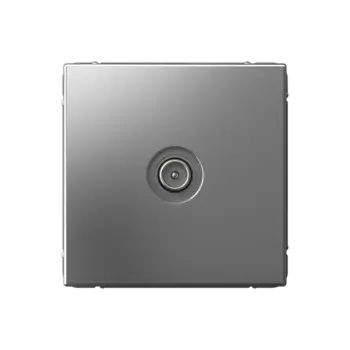 Розетка TV Systeme Electric ArtGallery, сталь, оконечная (GAL000991)