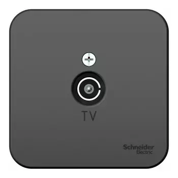 Розетка TV Systeme Electric Blanca, антрацит (BLNTA000016)