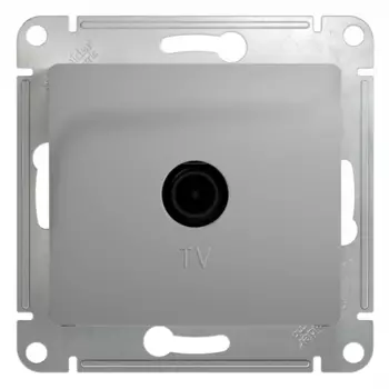 Розетка TV Systeme Electric Glossa, алюминий (GSL000392)