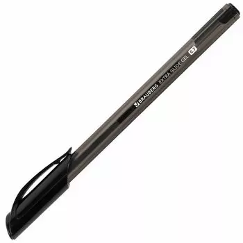 Ручка гелевая Brauberg Extra Glide Gel, черный, пластик, колпачок (144077)