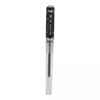 Ручка гелевая Deli EQ10520, черный, пластик, колпачок (1035347)