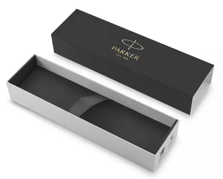 Ручка перьевая Parker IM Achromatic, черный, Латунь, колпачок, подарочная упаковка (1417940)