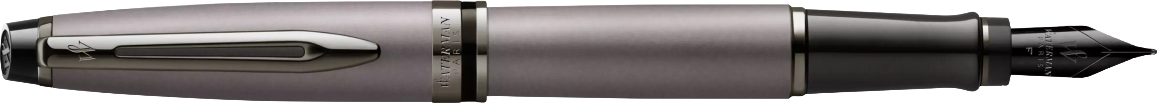 Ручка перьевая Waterman Expert DeLuxe, 1, лак, латунь, колпачок, подарочная упаковка (2119253)