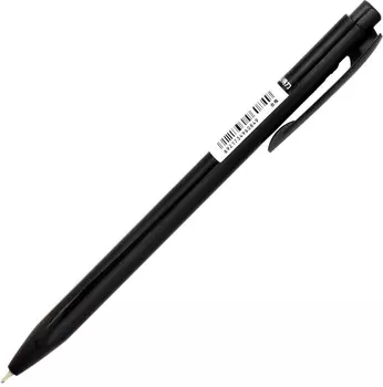 Ручка шариковая автомат DELI, черный, пластик (S310-BK)
