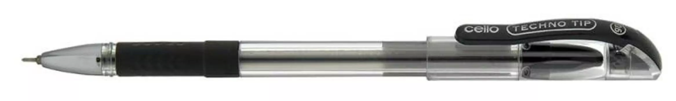 Ручка шариковая Cello TECHNOTIP, черный, пластик, колпачок (829359)