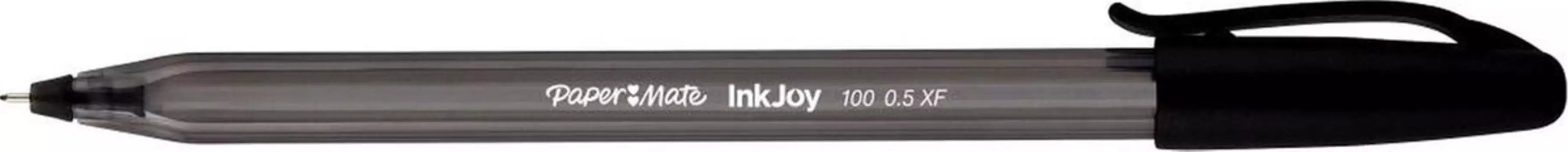Ручка шариковая Paper Mate INKJOY100, черный, пластик, колпачок (S0960890)