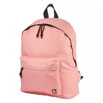 Рюкзак Brauberg сити-формат, 1 отделение, персиковый (227052)