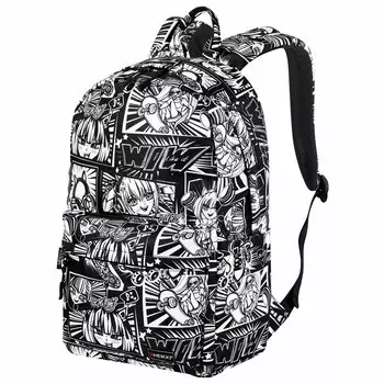 Рюкзак HEIKKI DREAM Comics Amime, вентилируемая, 1 отделение, разноцветный (272527)