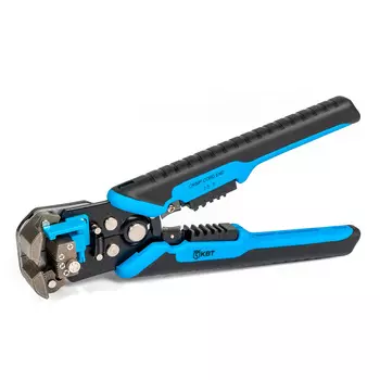 Съемник изоляции (стриппер) от 0.05 мм до 10 мм, обжим наконечников, резка провода, КВТ Профи WS-18 (87581)