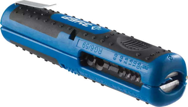 Съемник изоляции (стриппер) от 0.5 мм до 6 мм, резка провода, Двух­ком­по­нент­ная рас­кры­ва­ю­ща­я­ся ру­ко­ят­ка с зам­ком-­фик­са­то­ром, Зубр ПРОФЕССИОНАЛ тип "K" (22672)