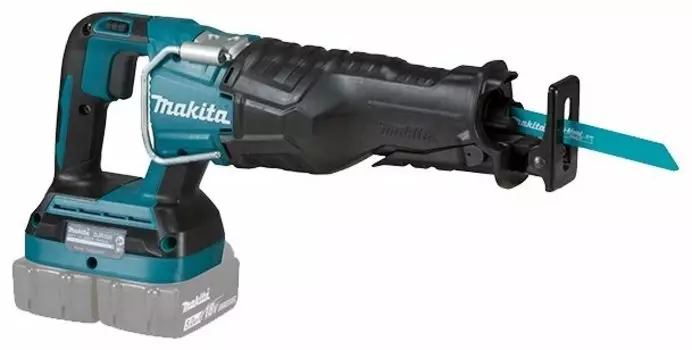 Сабельная пила Makita DJR360Z, аккумуляторная, подсветка, Li-Ion, 36В, бесключевая замена оснастки, без акб и зу