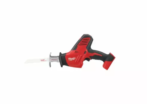 Сабельная пила Milwaukee C18 HZ-0, аккумуляторная, подсветка, Li-Ion, 18 В, бесключевая замена оснастки, поставляется без аккумуляторов и зарядного устройства (4933416785)