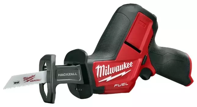 Сабельная пила Milwaukee M12 FUEL CHZ-0, аккумуляторная, подсветка, Li-Ion, 12 В, бесключевая замена оснастки, поставляется без аккумуляторов и зарядного устройства (4933446960)