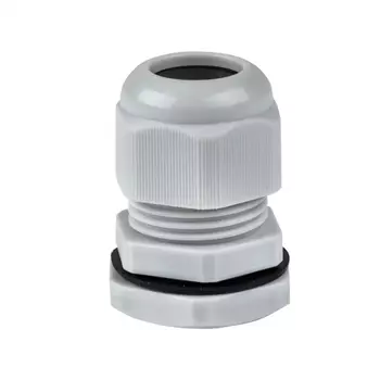 Сальник EKF PROxima PG16 , d отв. 21 мм / d провод. 10-14 мм IP54, пластик, серый ( plc-pg-16-r)