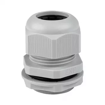 Сальник EKF PROxima PG25 , d отв. 30 мм / d провод. 16-21 мм IP54, пластик, серый ( plc-pg-25-r)