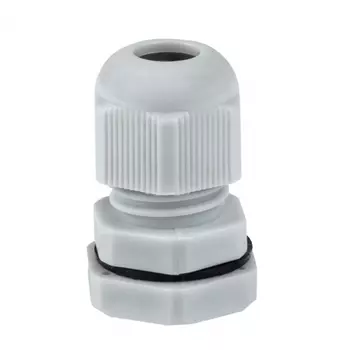 Сальник EKF PROxima PG7 , d отв. 11 мм / d провод. 3-6,5 мм IP54, пластик, серый ( plc-pg-7-r)
