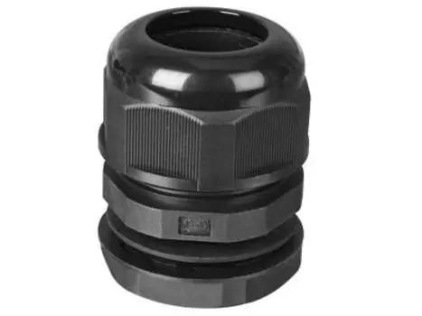 Сальник HLT MG LX 20, диаметр проводника 10-14мм IP68, пластик, черный (083-01-43/083-01-043)
