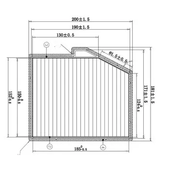Салонный фильтр DOUBLE FORCE для (DFC19002)