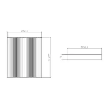 Салонный фильтр DOUBLE FORCE для Nissan (DFC1936)