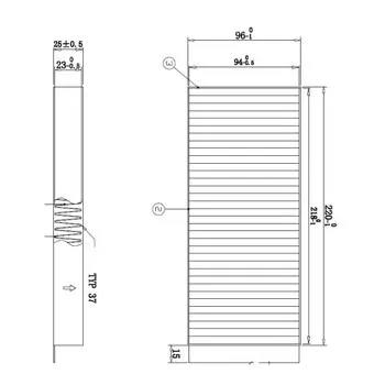 Салонный фильтр DOUBLE FORCE для SSANG YONG (DFC22009)