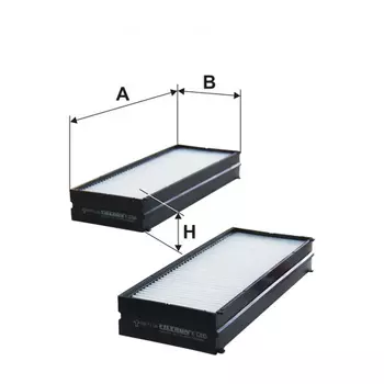 Салонный фильтр FILTRON для Hyundai (K 1280-2X)