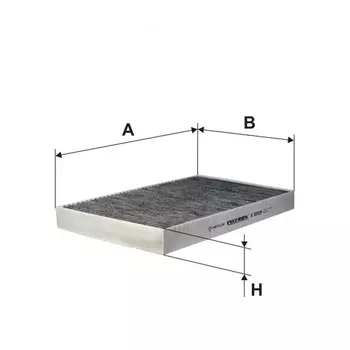 Салонный фильтр FILTRON, угольный для AUDI (K 1032A)