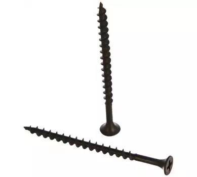 Саморез СГД гипсокартон-дерево 4.2 мм x 6.5 см (PH2), черный, 100 шт., картонная коробка, СТРОЙМЕТИЗ (UTORM2010415)