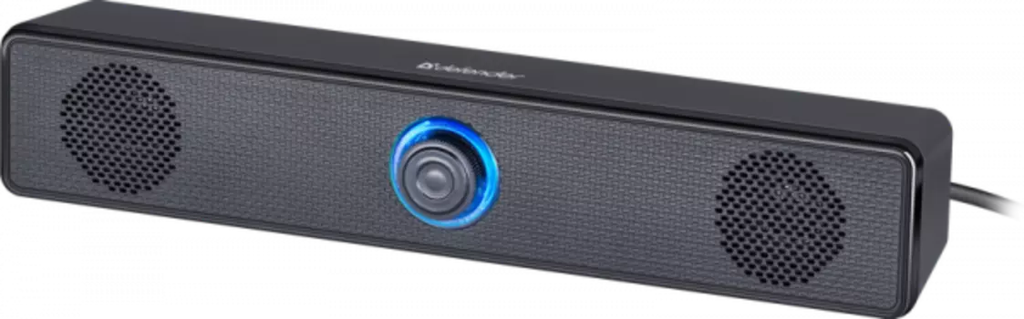 Саундбар 2.0 Defender Z2, 6 Вт, подсветка, черный (65102)