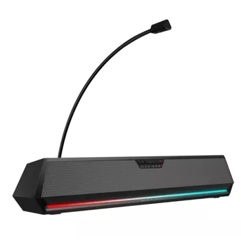 Саундбар 2.0 Edifier G1500 BAR, 5 Вт, Bluetooth, подсветка, черный