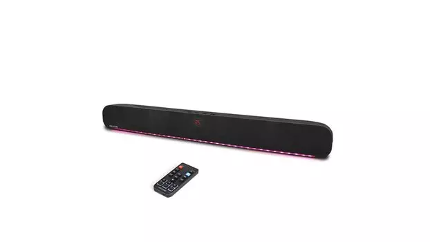 Саундбар 2.0 Microlab Onebar 04 , 40 Вт, AUX, Bluetooth, подсветка, черный (Onebar 04 )