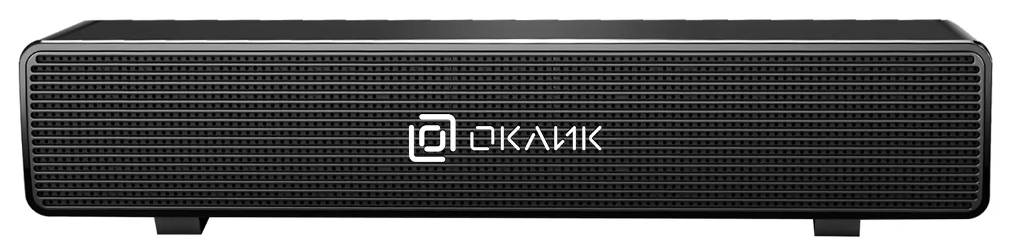 Саундбар 2.0 Oklick OK-501S, 6Вт, подсветка, черный ( 1475360)