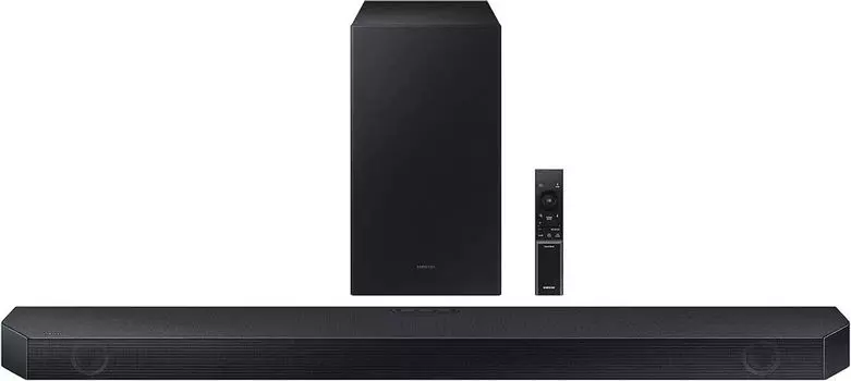 Саундбар 3.1 SAMSUNG HW-Q60C, 360 Вт, AUX, USB, Bluetooth, черный (HW-Q60C)