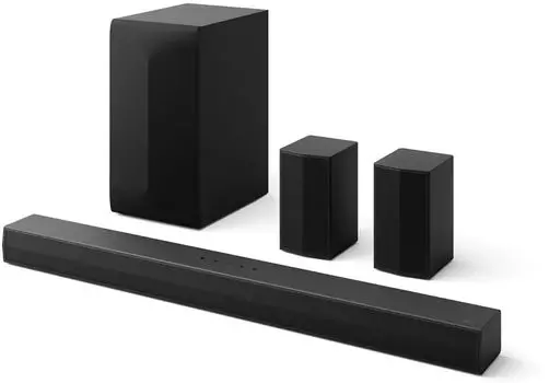 Саундбар 5.1 LG S60TR, 440 Вт, USB, Bluetooth, черный (S60TR)