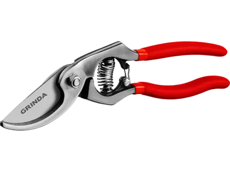 Секатор Grinda G-7, длина 210мм, диаметр реза до 25, фиксатор лезвий (423107)