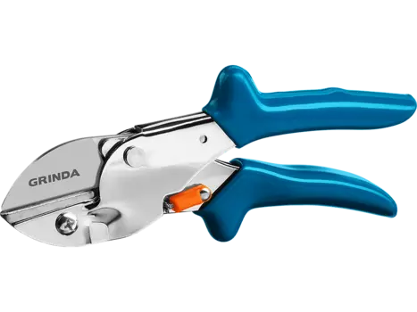 Секатор Grinda PROLine P-44, длина 190мм, диаметр реза до 16, фиксатор лезвий (423444)