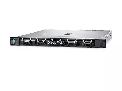 Сервер Dell PowerEdge R250, 1xIntel Xeon E-2314, 1x16Gb RAM, 1x480Gb SATA SSD, 4x3.5" HS, PERC H755, DVD, 2xGLAN, iDRAC9 Exp, 1x450 Вт, 1U (210-BBOP)