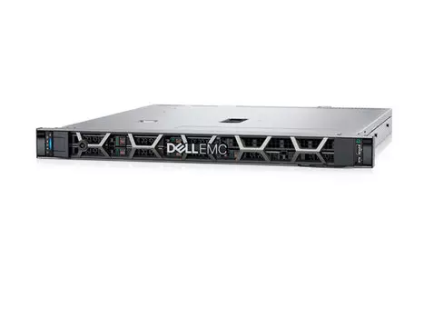 Сервер Dell PowerEdge R350, 1xIntel Xeon E-2388G, 4x16Gb RAM, 2x480Gb SATA SSD, 8x2.5" HS, H355, noDVD, 2xGLAN, iDRAC9 Exp, 2x600 Вт (up2), 1U (210-BBRU-13)