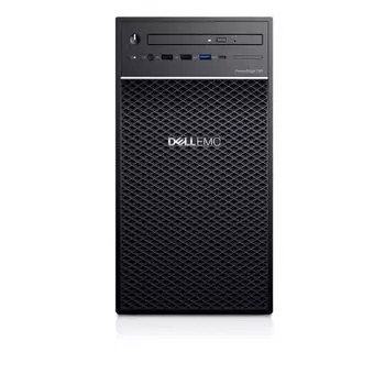 Сервер Dell PowerEdge T40, 1xIntel Xeon E-2224G, 2x8Gb RAM, 1x1Tb 7.2K SATA HDD, 3x3.5", DVD, GLAN, Intel AMT, 1x300 Вт, Tower (210-ASHD)