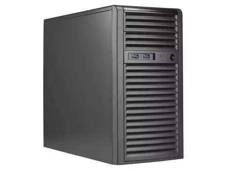 Сервер Supermicro 530T-I, 1xIntel Xeon E-2314, 1x16Gb RAM, 1x2Tb 7.2K SATA HDD, 4x3.5", noDVD, 2xGLAN, IPMI, 1x400 Вт, Tower (SYS-530T-I.)