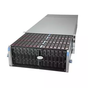 Сервер Supermicro SSG-6049SP-DE2CR90, 4xIntel Xeon Silver 4210, 8x16Gb RAM, 1x240Gb SATA SSD, 92x2.5/3.5", Broadcom 3008, noDVD, 2x10GLAN, IPMI, 2x2600 Вт, 4U (SSG-6049SP-DE2CR90)