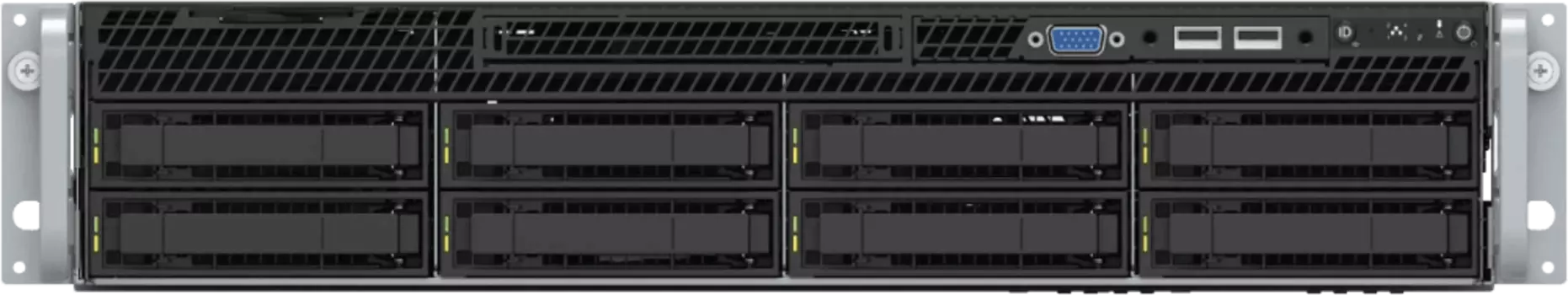 Сервер Yadro Экспресс Архив X2-200, 2xIntel Xeon Silver 4214R, 2x32Gb RAM, 2x10Tb 7.2K SAS HDD + 2x240Gb M.2 SSD, 8x2.5/3.5" HS, RAIDwith BBU, noDVD, 4xGLAN, IPMI, 2x1300 Вт, 2U (EXPRESSAR2UMR_23Q1MR)